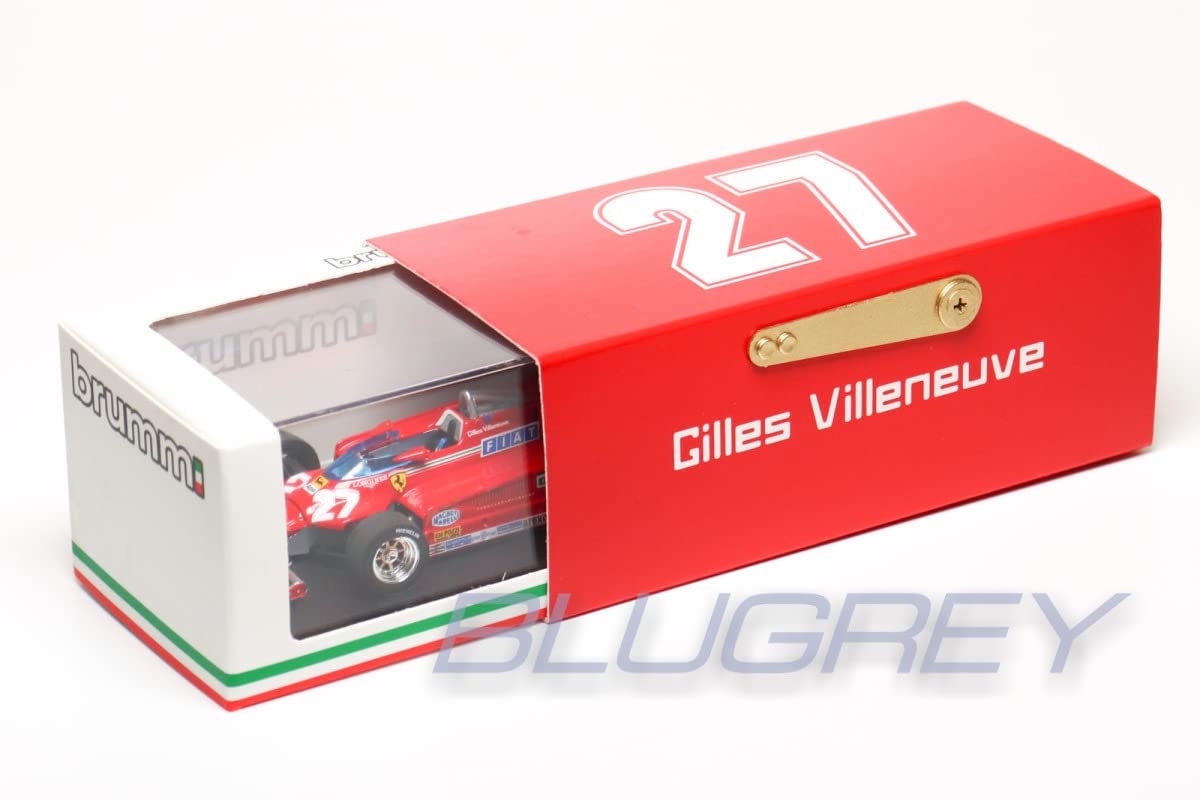 Amazon | ブルム 1/43 フェラーリ 126CK ジル ヴィルヌーブ 1981